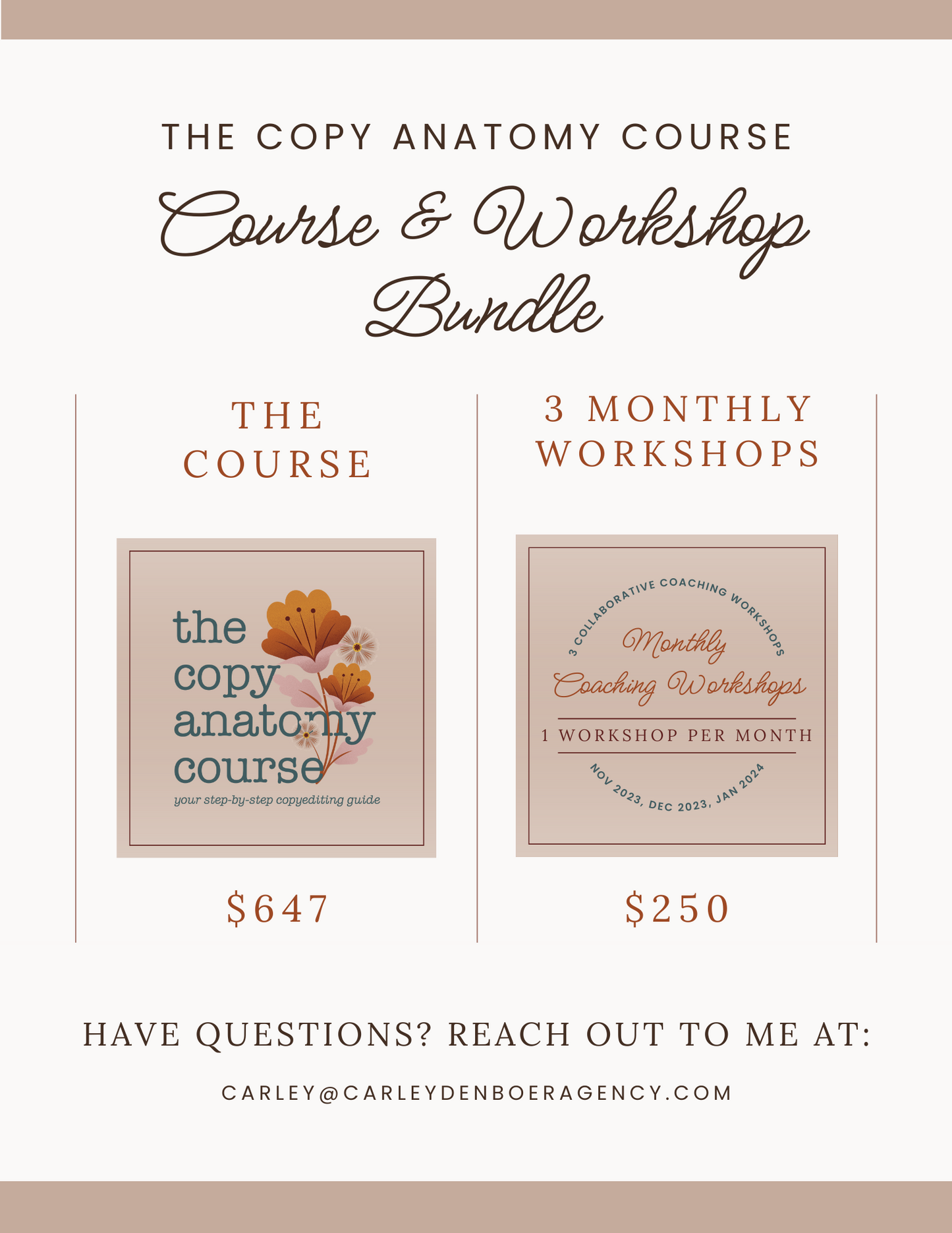 Course & Workshop Bundle